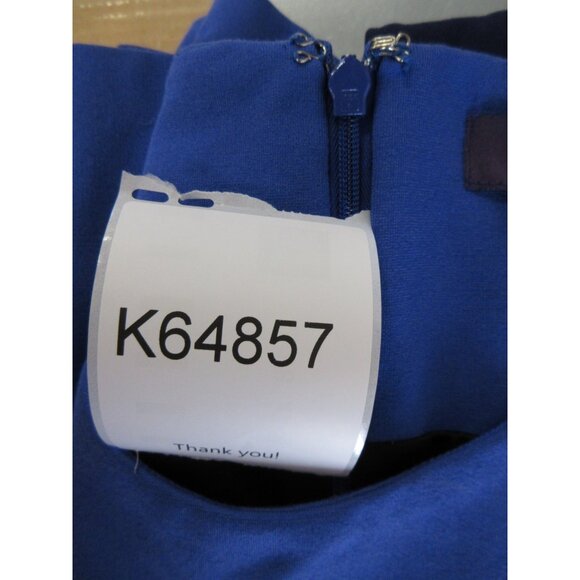 NYDJ Dress 14 Lift Tuck Sheath Colorblock Stretch Career Office NEW - Picture 12 of 12